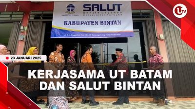 [VIDEO] Penandatangan Kerjasama SALUT Bintan dan UT Batam