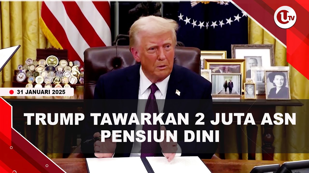 Hemat Anggaran, Trump Tawarkan 2 Juta ASN Pensiun Dini