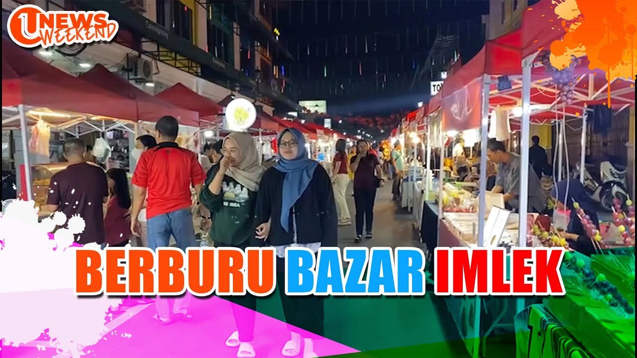 Warga Antusias Berburu Kuliner di Bazar Imlek Tanjungpinang