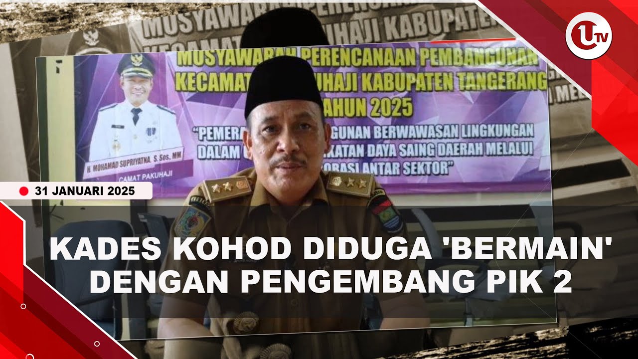 Anggota DPR Soroti Kekayaan Kades Kohod Punya Rubicon
