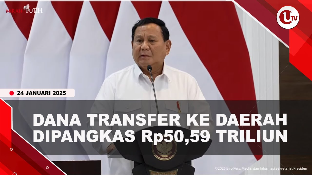 Prabowo Pangkas Anggaran Perjalanan Dinas Pemda 50 Persen