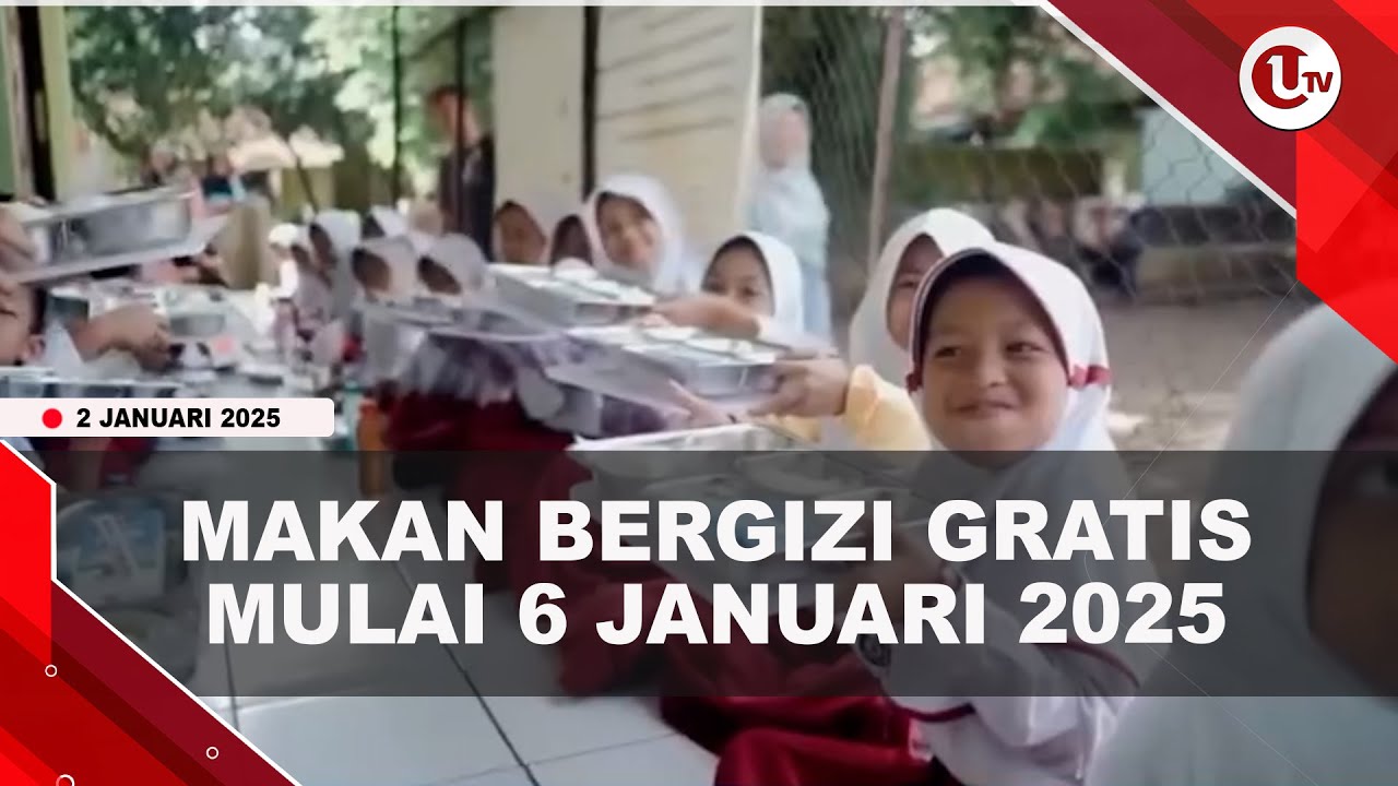 Program Makan Bergizi Gratis Serentak Seluruh Indonesia 6 Januari 2025