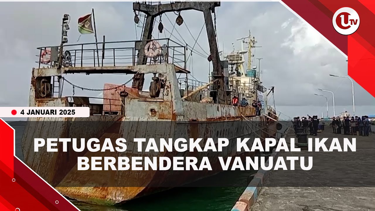 Masuk Perairan Berakit, PPLP Bintan Tangkap Kapal Ikan Berbendera Vanuatu