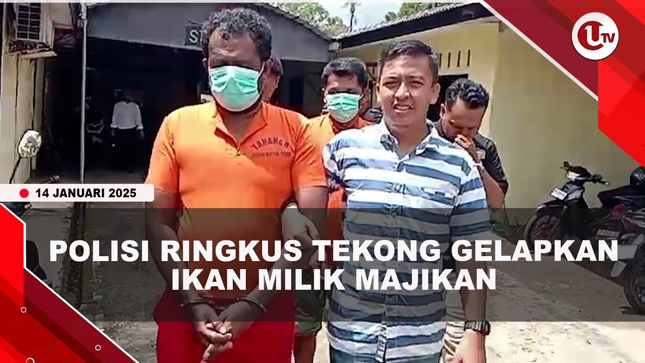 Polisi Ringkus Tekong Jual Hasil Tangkapan Ikan Majikan Senilai Rp4,6 Juta