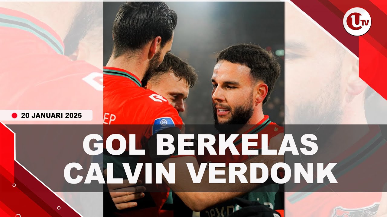 Pemain Timnas Calvin Verdonk Cetak Gol Indah di Eredivisie Belanda