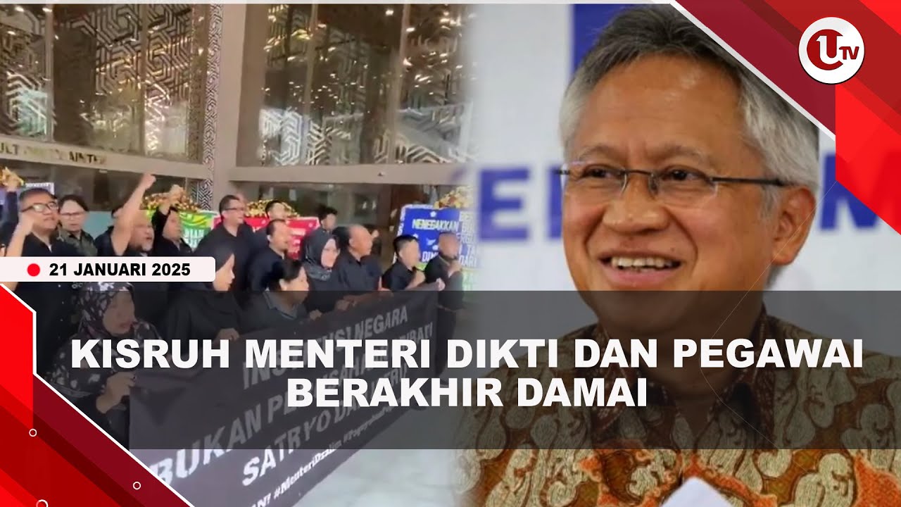 Menteri Dikti Satryo Bantah Soal Rekaman Suara Marahi Staf