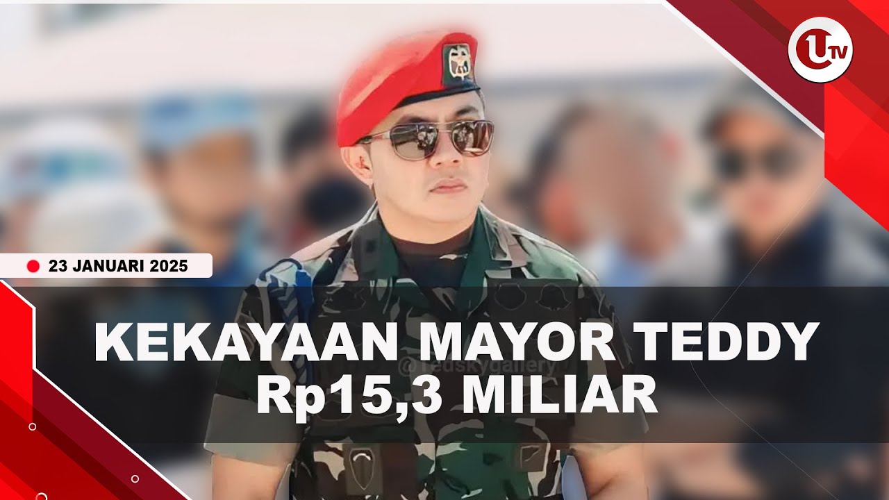 Kekayaan Sekretaris Kabinet Mayor Teddy Tembus Rp15,3 Miliar