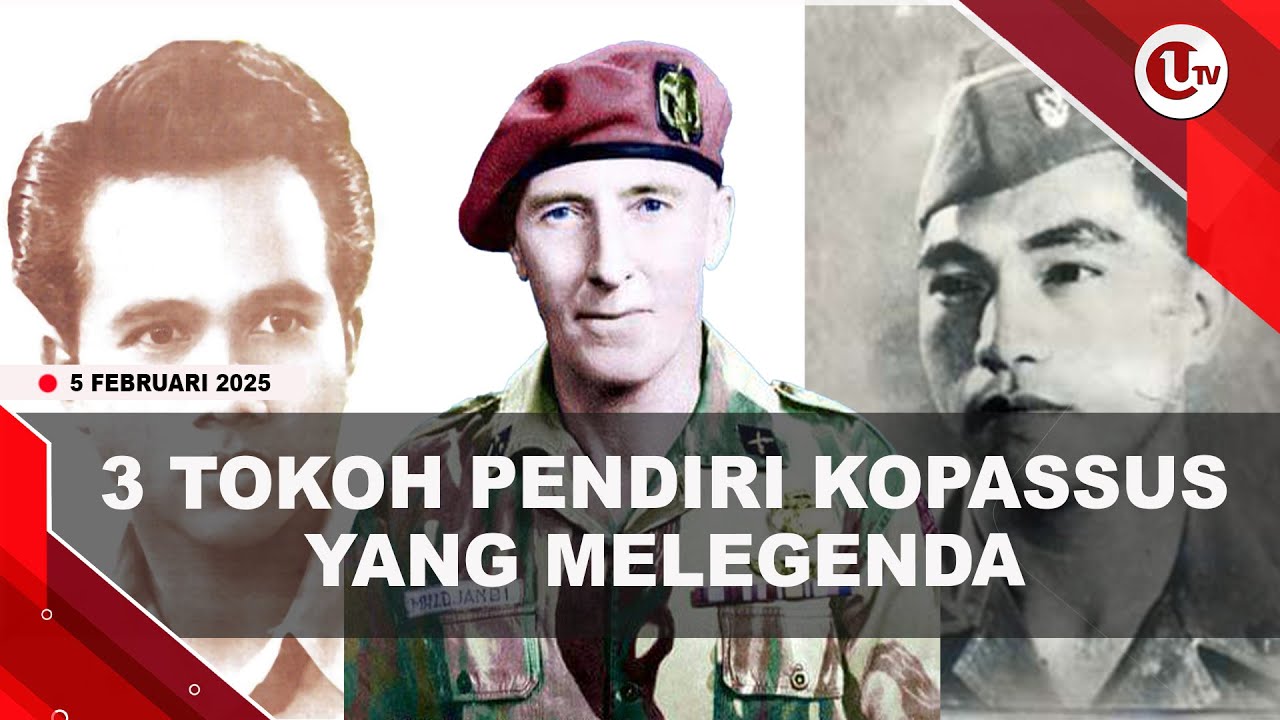 Tiga Tokoh Pendiri Kopassus, Salah Satunya Mantan Sopir Ratu Belanda