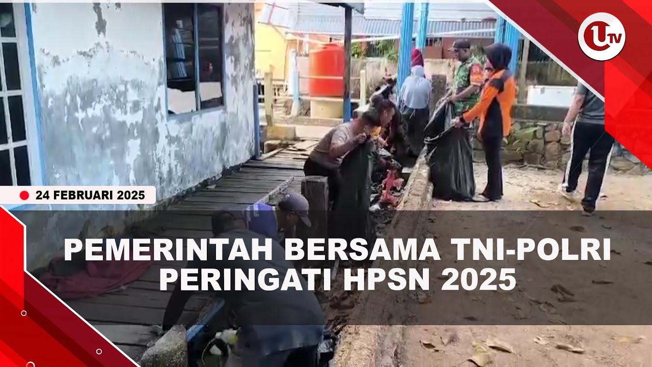 Pemerintah Bersama TNI-Polri Peringati HPSN 2025