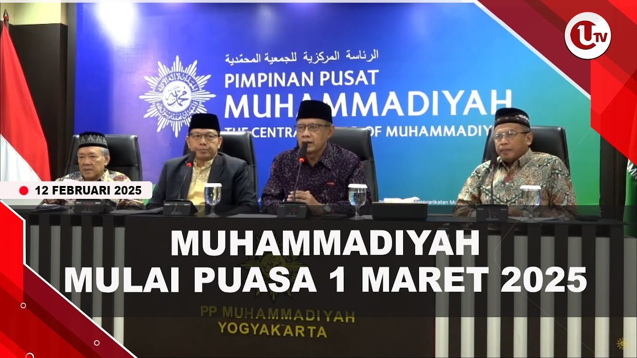 Muhammadiyah Tetapkan Ramadan 1 Maret dan Lebaran 31 Maret 2025