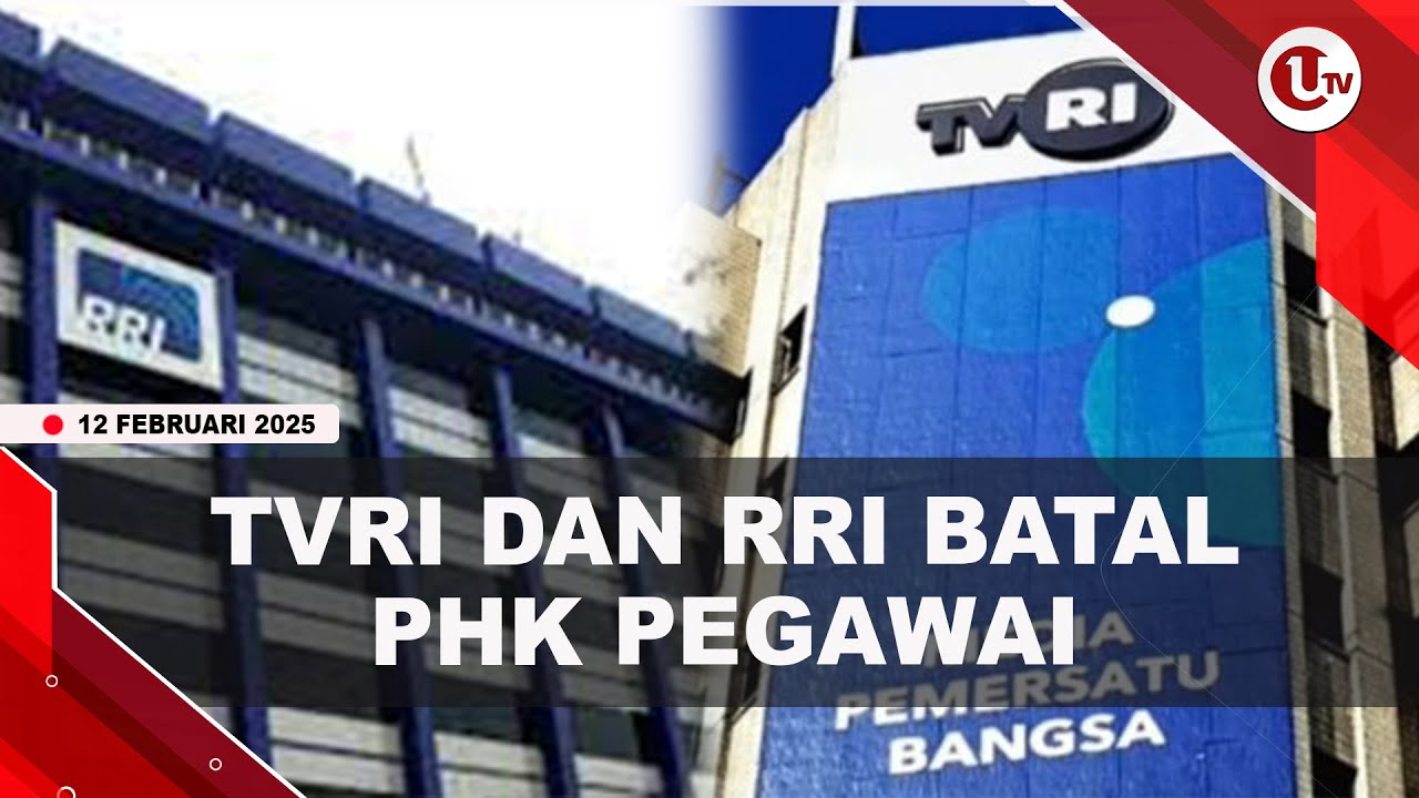 TVRI dan RRI Batal PHK Massal Pegawai Imbas Efisiensi Anggaran