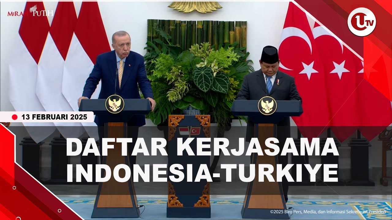 Indonesia-Turkiye Kerjasama Perdagangan 163 Triliun Hingga Bangun Pabrik Drone