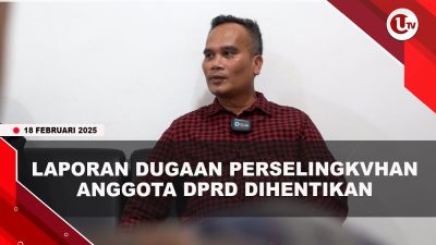 [VIDEO] BK DPRD Tanjungpinang Hentikan Laporan Dugaan Perselingkungan Anggota DPRD