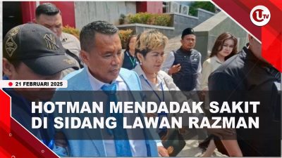[VIDEO] Hotman Paris Dilarikan ke Rumah Sakit saat Sidang Lawan Razman
