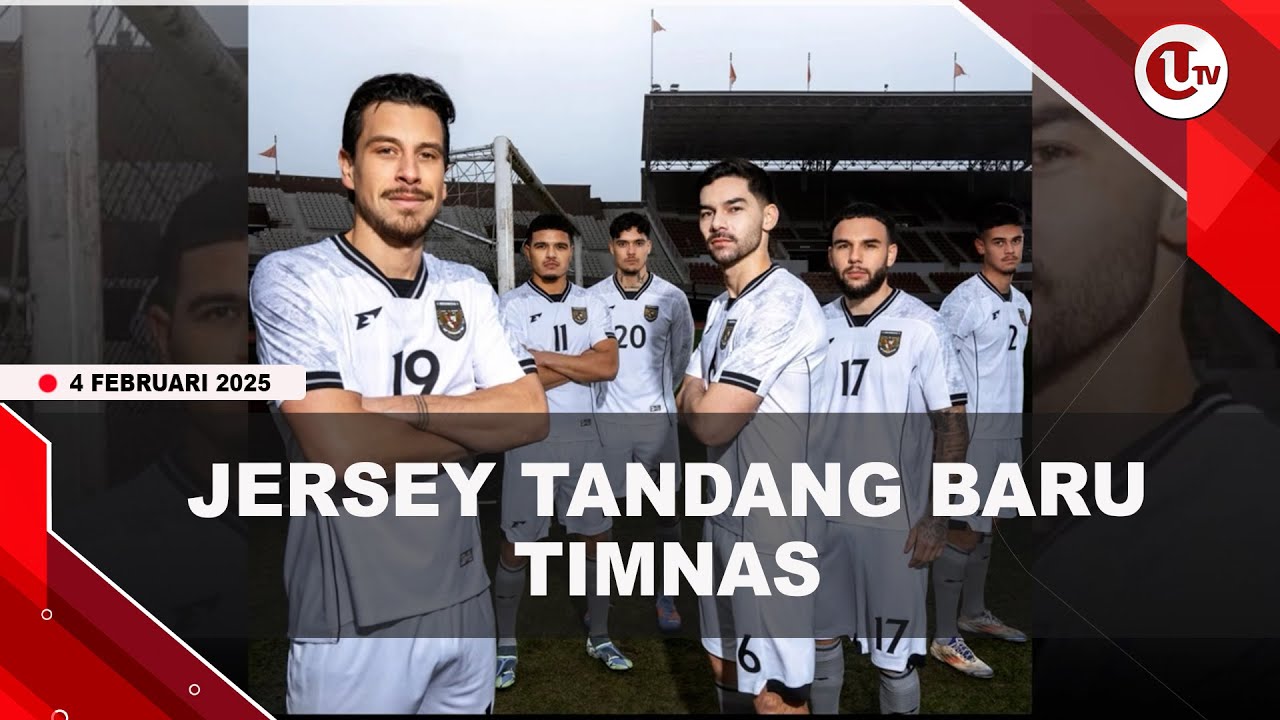 Simpel dan Elegan, Ini Jersey Tandang Baru Timnas Indonesia