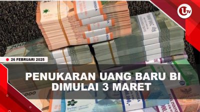 [VIDEO] Penukaran Uang Baru BI Dimulai 3 Maret