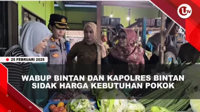 [VIDEO] Jelang Ramadan Wabup Bintan dan Kapolres Sidak Harga Kebutuhan Pokok