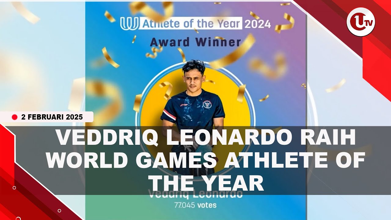 Veddriq Leonardo Raih World Games Athlete of The Year