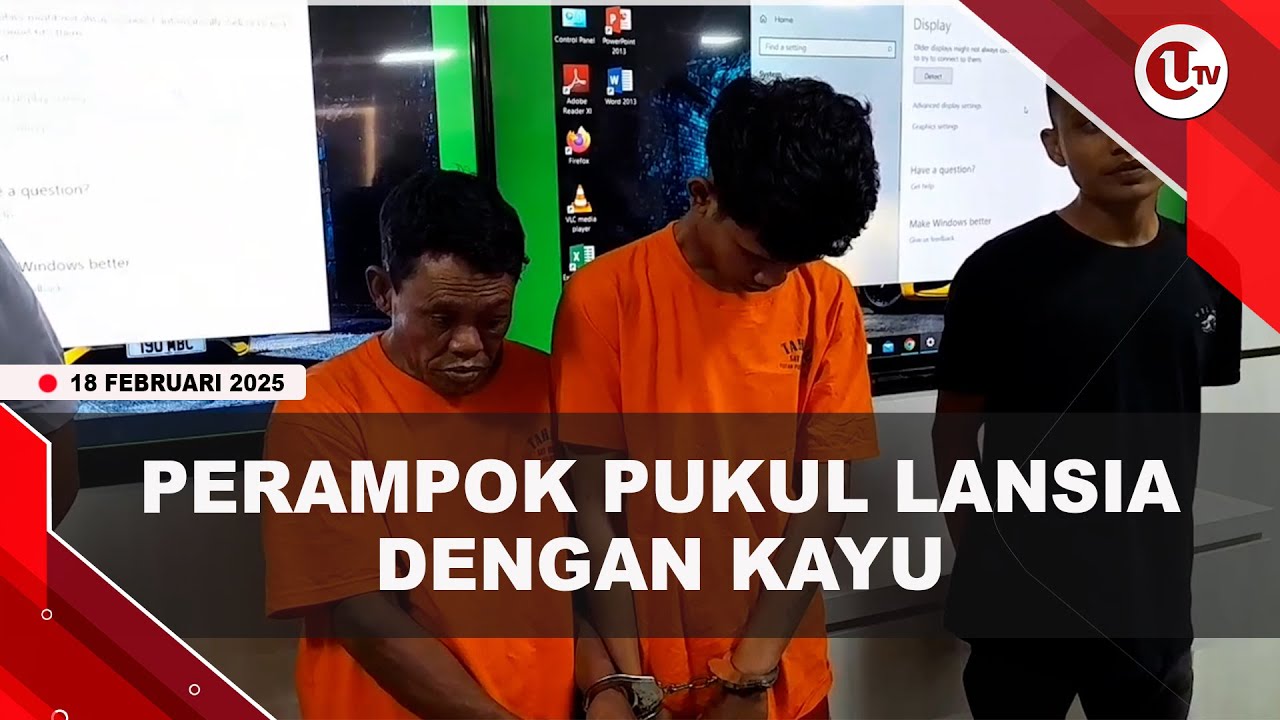 Polisi Tangkap 2 Pelaku Perampokan Terhadap Lansia di Batam
