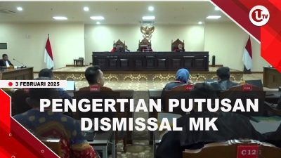 [VIDEO] Arti Putusan Dismissal MK Terkait Gugatan Sengketa Pilkada