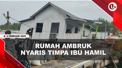 [VIDEO] Ibu Hamil Ungkap Detik-Detik Rumah Ambruk Nyaris Menimpanya