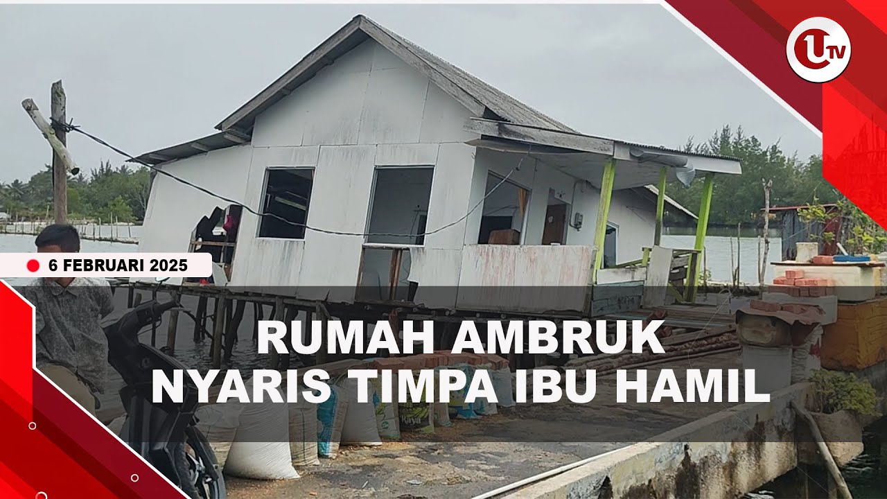 Ibu Hamil Ungkap Detik-Detik Rumah Ambruk Nyaris Menimpanya