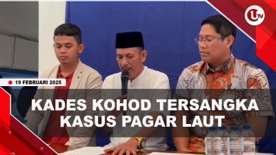 [VIDEO] Kades Kohod Arsin Ditetapkan Tersangka Pemalsuan Sertifikat Pagar Laut
