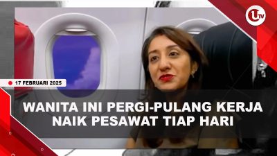 [VIDEO] Racheal, Wanita Pergi-Pulang Kerja Naik Pesawat Tiap Hari