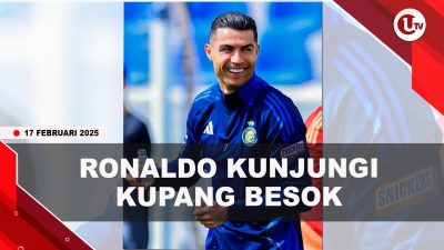 [VIDEO] Tiba di Kupang Besok, Ronaldo Akan Beri Bantuan di Yayasan Kanker