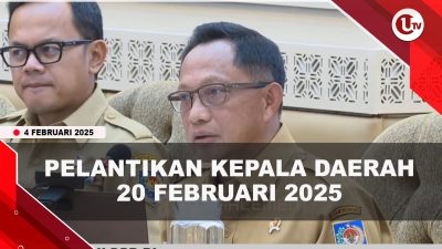 [VIDEO] Mandagri Pastikan Pelantikan Kepala Daerah Terpilih 20 Februari 2025