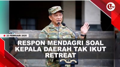 [VIDEO] Mendagri Sebut Kepala Daerah Tak Ikut Retreat Alami Kerugian