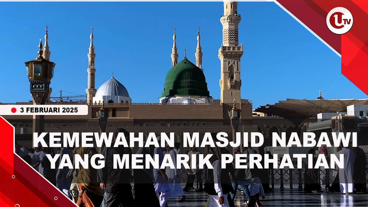 Kemewahan Masjid Nabawi yang Menarik Perhatian