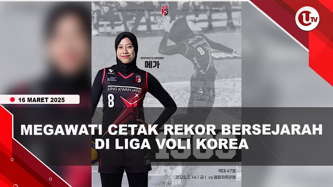 Megawati Cetak Rekor Bersejarah di Liga Voli Korea