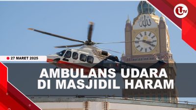 [VIDEO] Arab Saudi Coba Ambulans Udara di Masjidil Haram