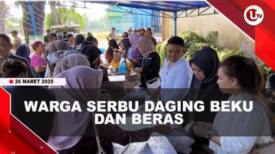 [VIDEO] Warga Bintan Timur Berburu Daging Beku dan Beras di Bazar Ramadan
