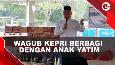 [VIDEO] Wagub Kepri Buka Puasa Bersama Anak Yatim