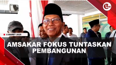 [VIDEO] Amsakar Fokus Tuntaskan Pembangunan dan Kesejahteraan Masyarakat