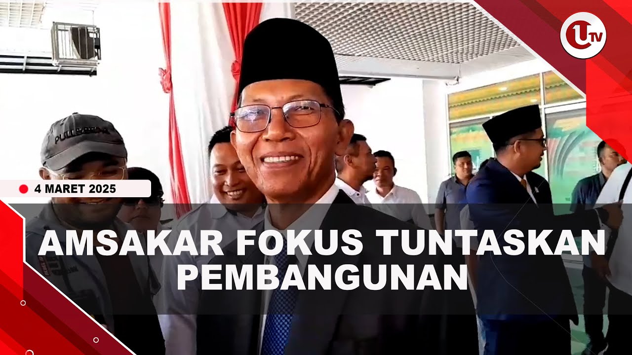 Amsakar Fokus Tuntaskan Pembangunan dan Kesejahteraan Masyarakat