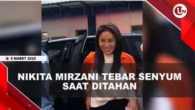 [VIDEO] Nikita Mirzani Tebar Senyum Saat Ditahan Kasus Pemerasan