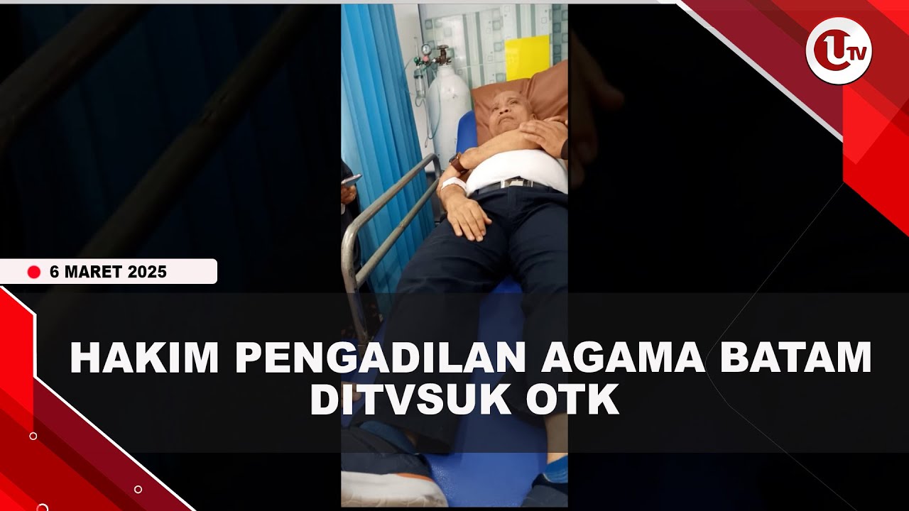 Hakim Pengadilan Agama Batam Ditusuk OTK Hingga Dilarikan ke Rumah Sakit