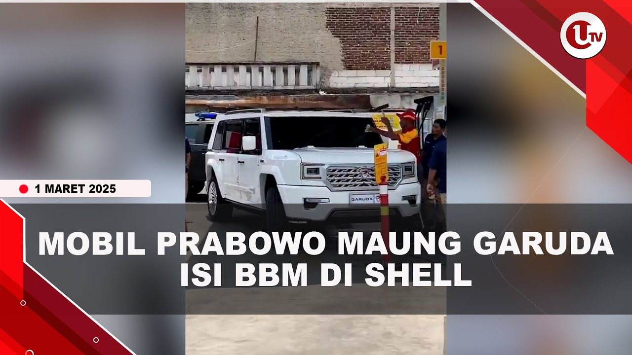 Mobil Maung Garuda Isi BBM di Shell, Istana Beri Klarifikasi