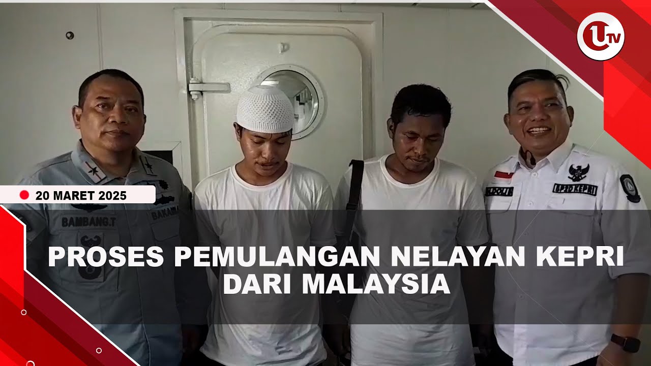 Bakamla RI Pulangkan Dua Nelayan Batam dari Malaysia
