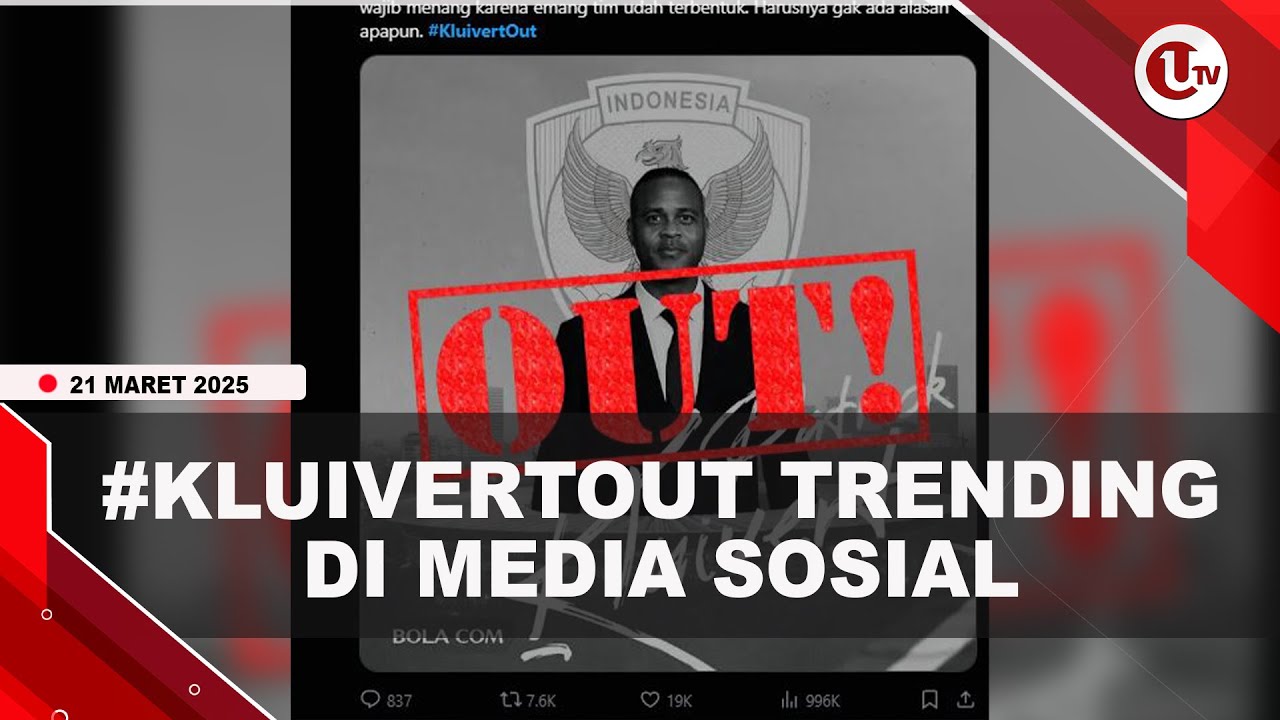 Tagar Kluivert Out Menggema Usai Indonesia Babak Belur Dibantai Australia