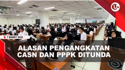 [VIDEO] Pemerintah Ungkap 4 Alasan Menunda Pengangkatan CASN dan PPPK 2024
