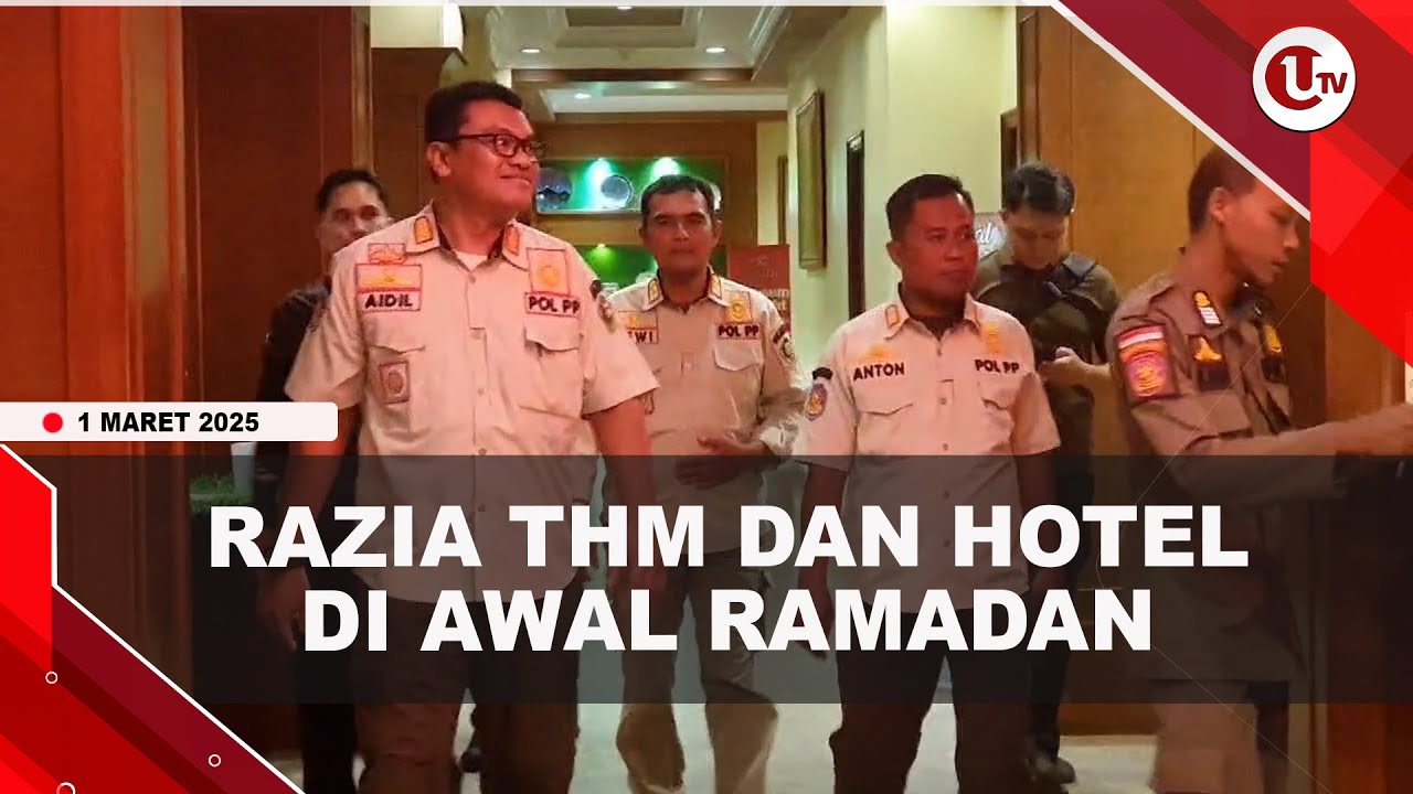 Satpol PP Razia THM dan Hotel di Malam Awal Ramadan