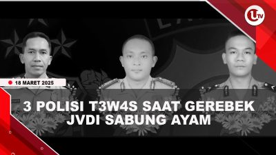 [VIDEO] Kronologi Tiga Polisi Tewas Ditembak saat Gerebek Judi Sabung Ayam