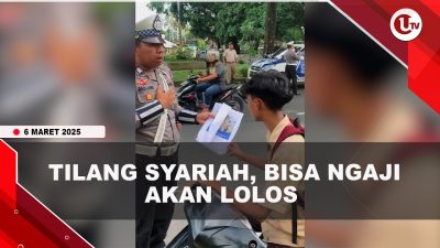 [VIDEO] Program Tilang Syariah, Pengendara Bisa Ngaji Tidak Ditilang