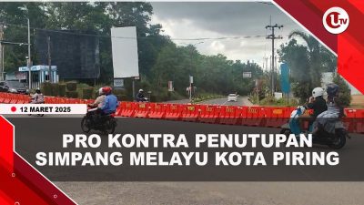 [VIDEO] Respon Warga Terkait Penutupan Simpang Jalan Melayu Kota Piring