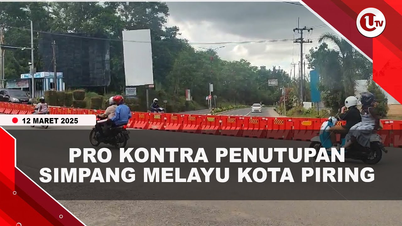 Respon Warga Terkait Penutupan Simpang Jalan Melayu Kota Piring