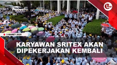 [VIDEO] 8.000 Karyawan Sritex Akan Kembali Bekerja Dengan Skema Baru